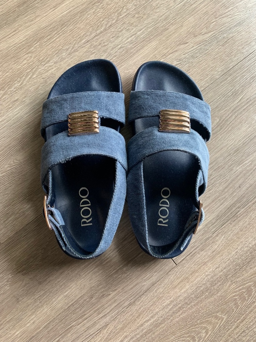 Denim Sandals Size 7 (37)
